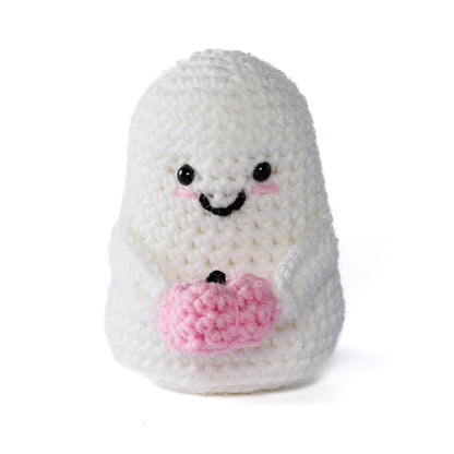 Red Heart Crochet Amigurumi Ghost Red Heart Crochet Amigurumi Ghost