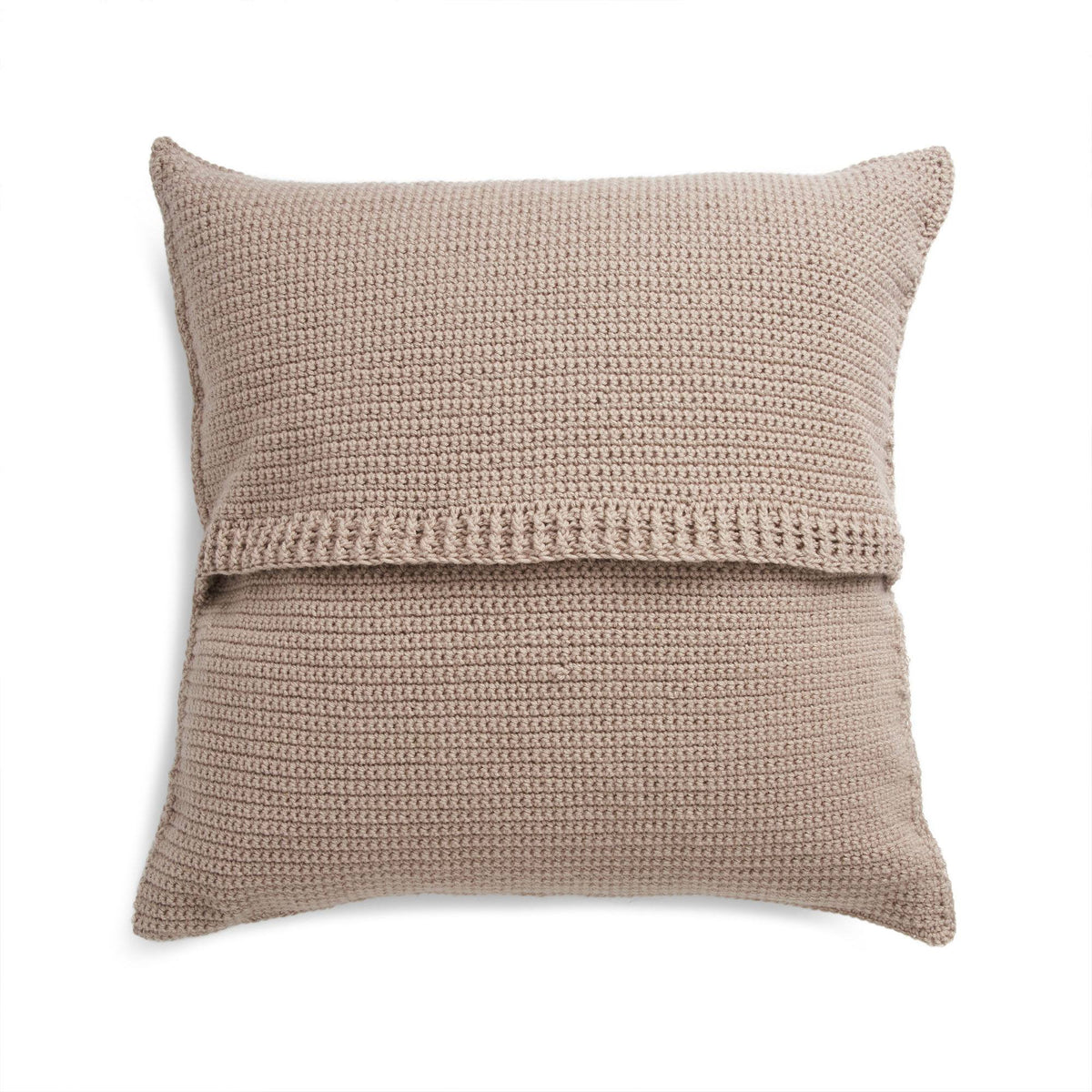 Crochet Pillow made in Red Heart Yarn