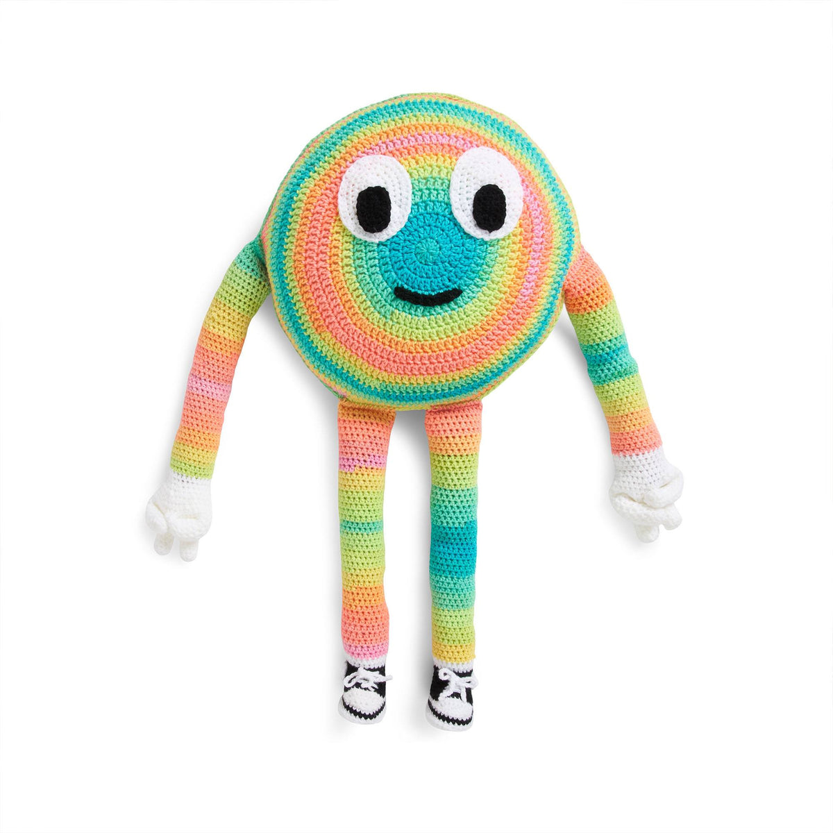 Crochet Pillow made in Red Heart Yarn