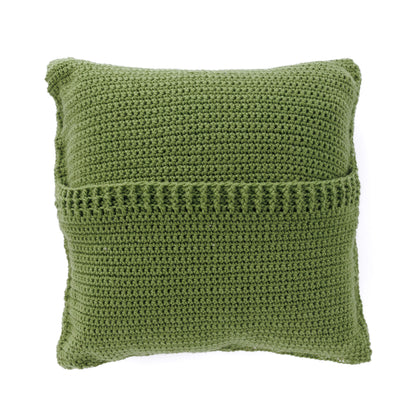 Red Heart Crochet Quilt Pillow Red Heart Crochet Quilt Pillow