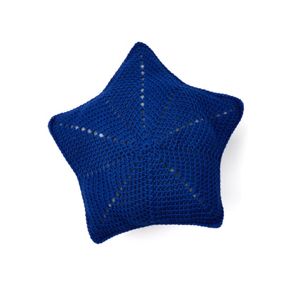 Red Heart Years of History Crochet Star Pillows Royal