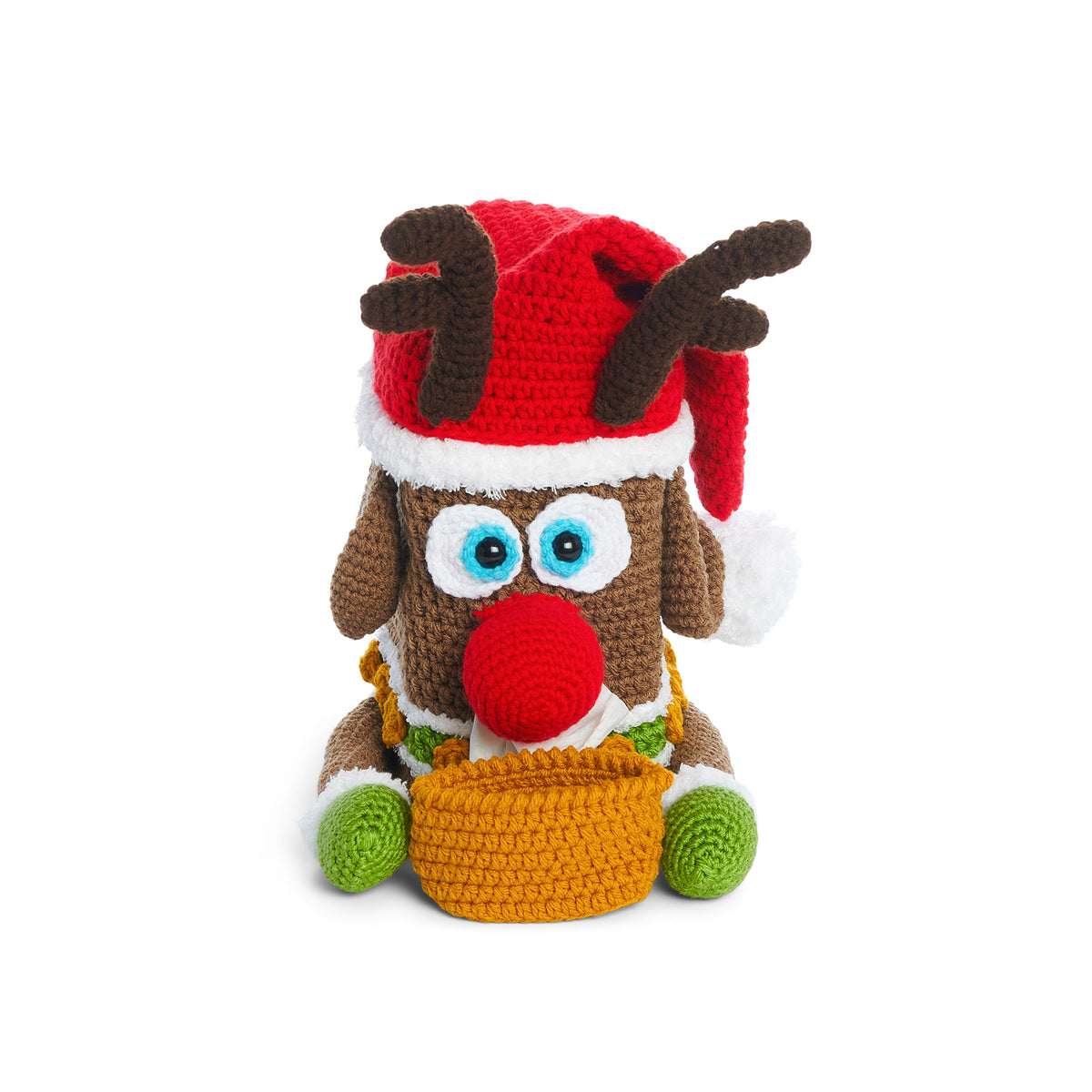 Crochet Holiday Décor made in Red Heart Yarn