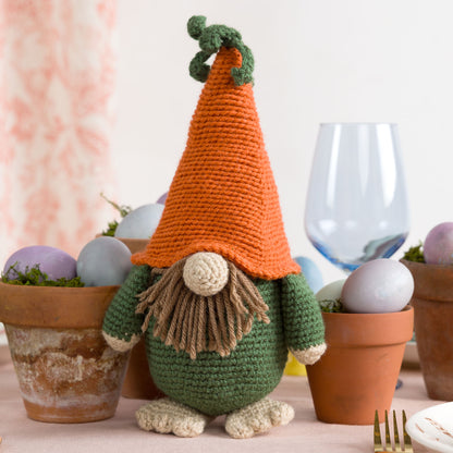 Red Heart Crochet Carrot Gnome Red Heart Crochet Carrot Gnome