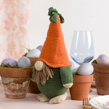 Red Heart Crochet Carrot Gnome Red Heart Crochet Carrot Gnome