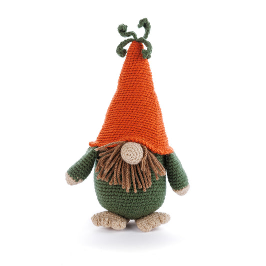Red Heart Crochet Carrot Gnome