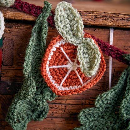 Red Heart Festive Abundance Crochet Garland Red Heart Festive Abundance Crochet Garland