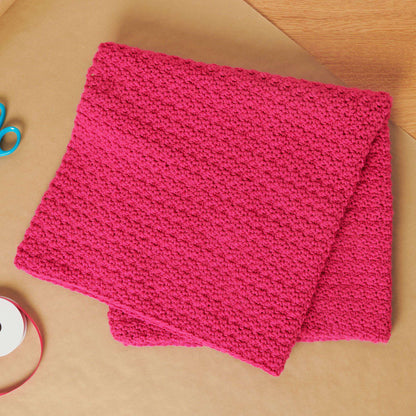 Red Heart Crochet Cuddles Pet Blanket Crochet  made in Red Heart Super Saver yarn