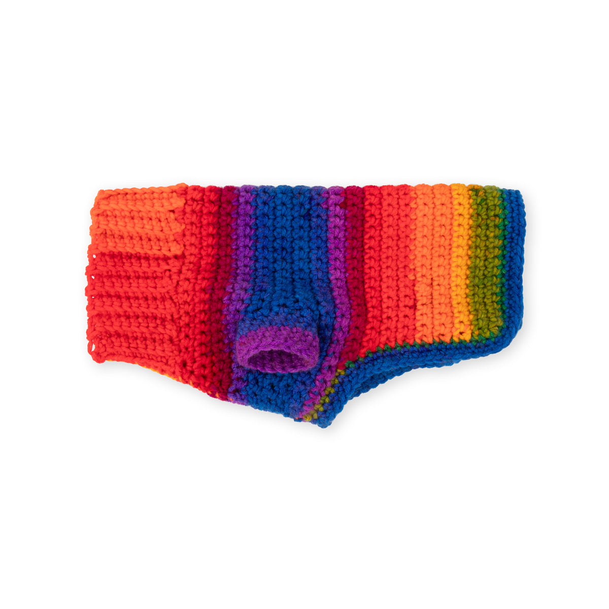 Crochet Sweater made in Red Heart Super Saver Yarn