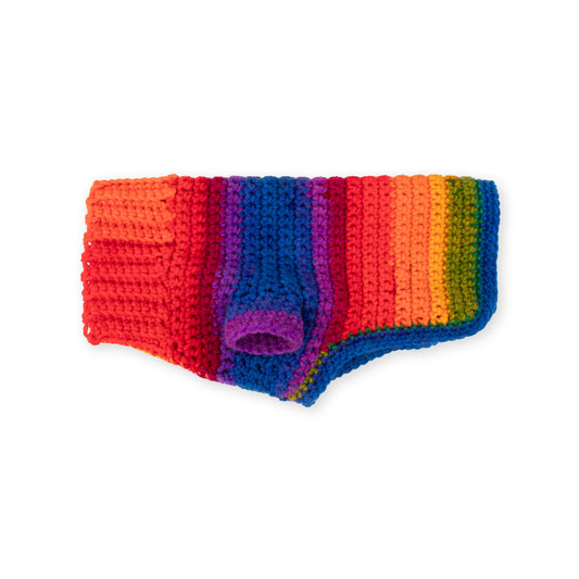 Crochet Sweater made in Red Heart Super Saver Yarn