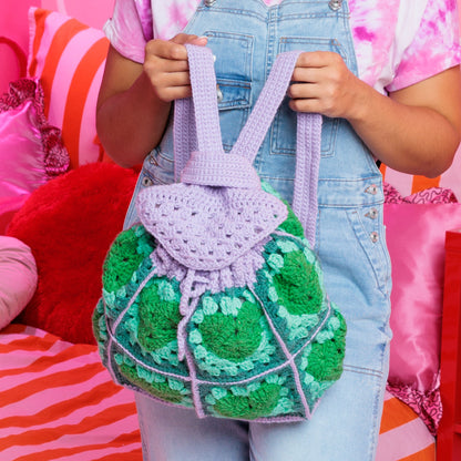 Red Heart Pack a Heart Crochet Backpack Red Heart Pack a Heart Crochet Backpack