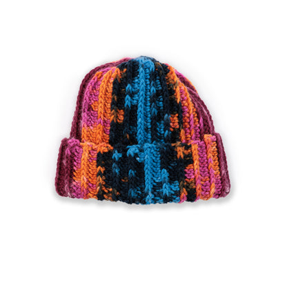 Red Heart Ribbed Around Crochet Hat Red Heart Ribbed Around Crochet Hat