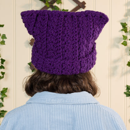 Red Heart Crochet Cat Hat Red Heart Crochet Cat Hat