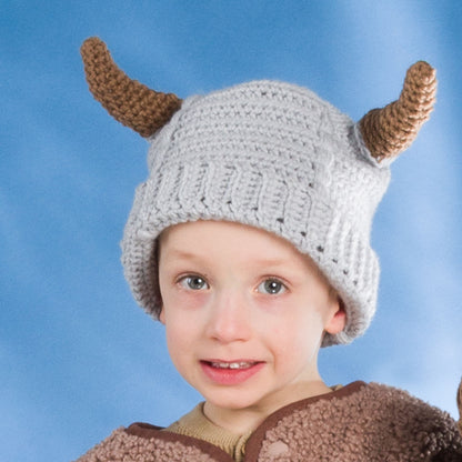 Red Heart Crochet Viking Clan Helmet Version 2