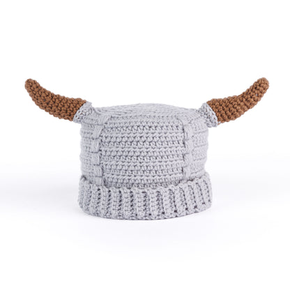 Red Heart Crochet Viking Clan Helmet Version 2