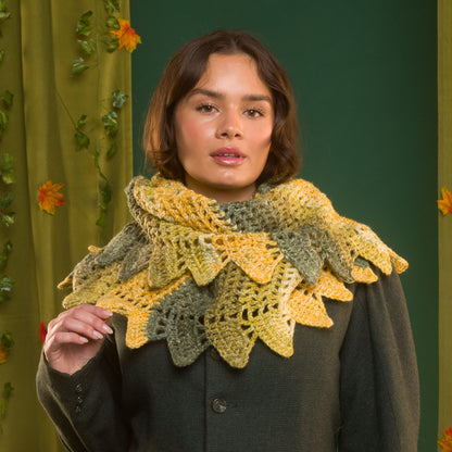 Red Heart Dragon’s Hoard Crochet Shawl Red Heart Dragon’s Hoard Crochet Shawl