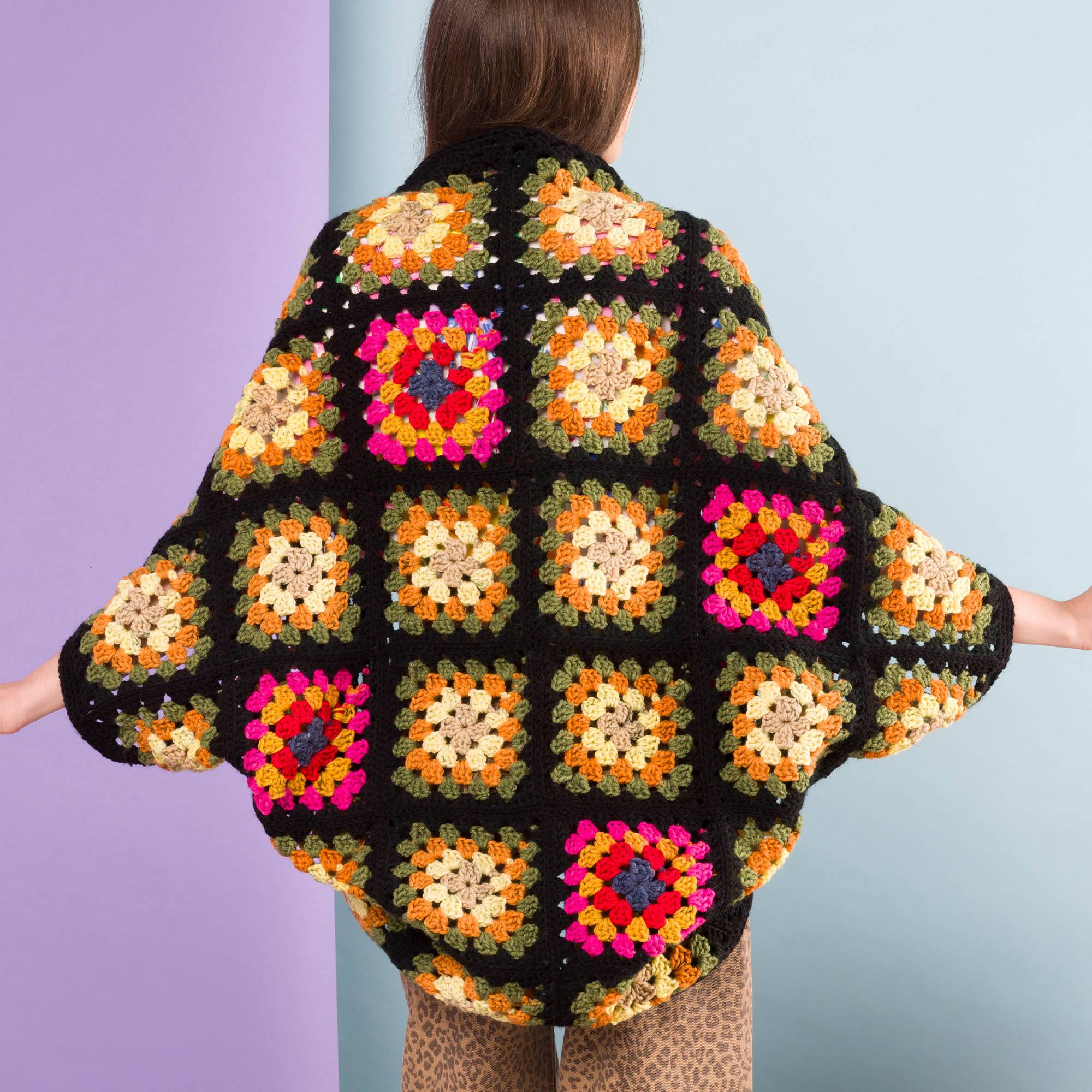 その他ブランド / Backsideclub/400 GR FLEECE CARDI/XL/コットン/BLK/CRX 820 CROCHET Free Beginner Red Heart Crochet Granny Cocoon Cardi Pattern