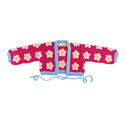 Red Heart Crochet Perfect Posy Wrap Cardigan Red Heart Crochet Perfect Posy Wrap Cardigan