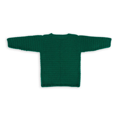 Red Heart Crochet Snuggle Sweater Red Heart Crochet Snuggle Sweater