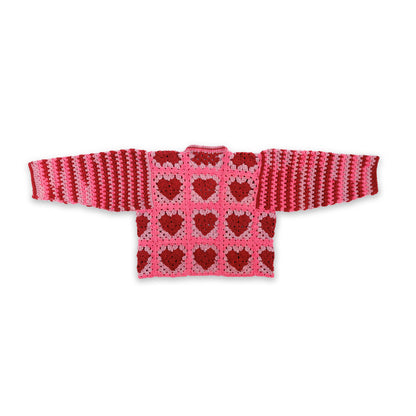 Red Heart Crochet Party Hearty Cardi Red Heart Crochet Party Hearty Cardi