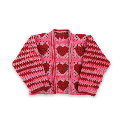 Red Heart Crochet Party Hearty Cardi Red Heart Crochet Party Hearty Cardi