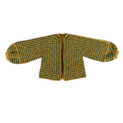 Red Heart Shaping Up Crochet Hexagon Cardigan Red Heart Shaping Up Crochet Hexagon Cardigan