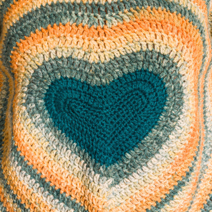 Red Heart Crochet From The Heart Sweater Red Heart Crochet From The Heart Sweater