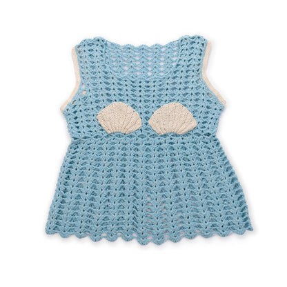 Red Heart Filet Bikini Crochet Tunic Red Heart Filet Bikini Crochet Tunic