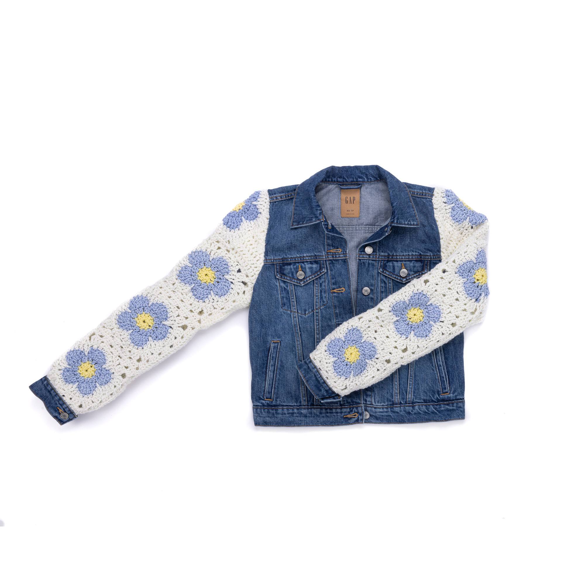 ジャケット・アウター DISCOVERED CROCHET DENIM BLOUSON 2025SS DISCOVERED CROCHET DENIM BLOUSON（デニムジャケット