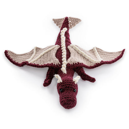 Red Heart I Am Fire Crochet Dragon Amigurumi Red Heart I Am Fire Crochet Dragon Amigurumi