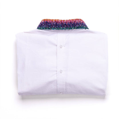 Red Heart Crochet Upcycled Collar Red Heart Crochet Upcycled Collar