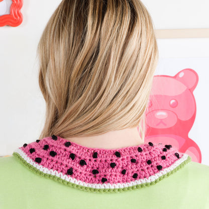 Red Heart Seeds in the Sun Crochet Collar Red Heart Seeds in the Sun Crochet Collar