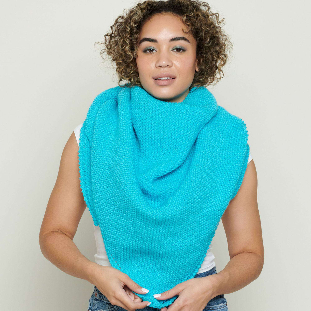 Knit  made in Red Heart Super Saver yarn