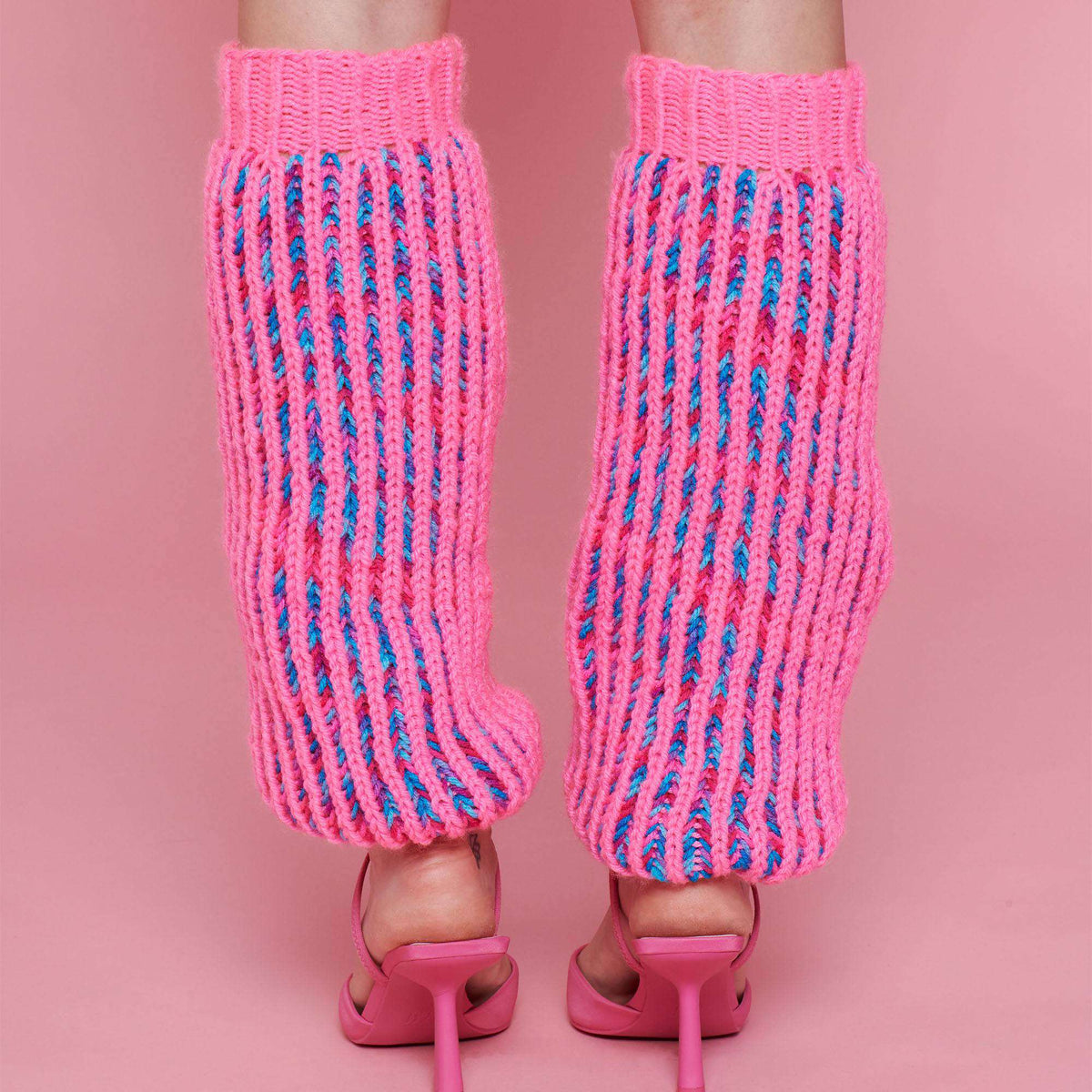 Knit  made in Red Heart Super Saver yarn