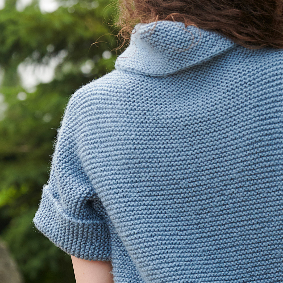 Knit Tunic made in Red Heart Super Saver Brushed Yarn