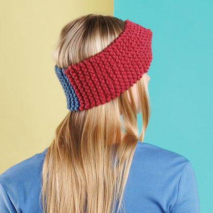 Red Heart Knit Duo Twist Headband Red Heart Knit Duo Twist Headband