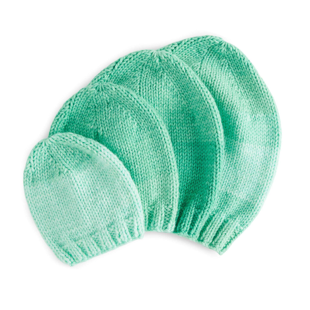 Knit  made in Red Heart Super Saver Ombre yarn