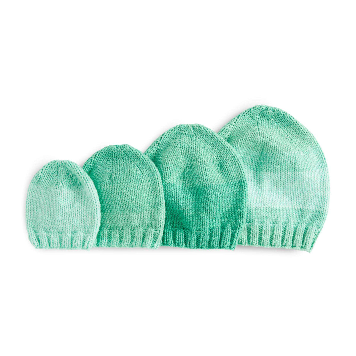 Knit  made in Red Heart Super Saver Ombre yarn