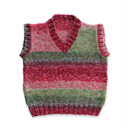 Red Heart Vest Day Ever Knit Vest Red Heart Vest Day Ever Knit Vest