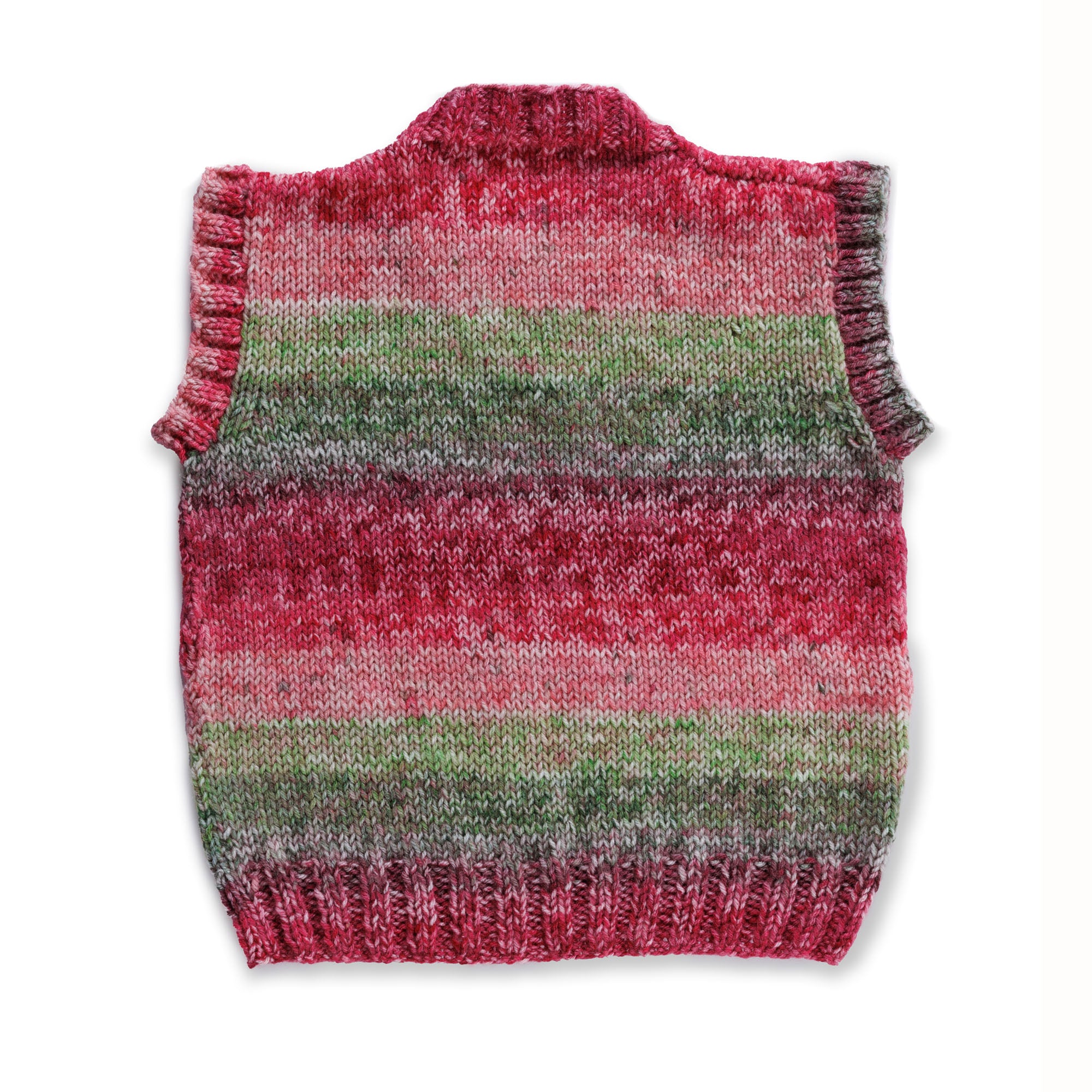 Free Easy Red Heart Vest Day Ever Knit Vest Pattern | Yarnspirations