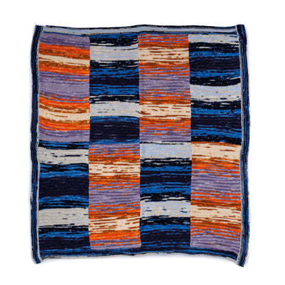 Red Heart Knit Fire and Ice Blanket Red Heart Knit Fire and Ice Blanket