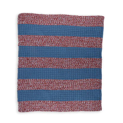 Red Heart Waffle Knit Cozy Blanket Red Heart Waffle Knit Cozy Blanket