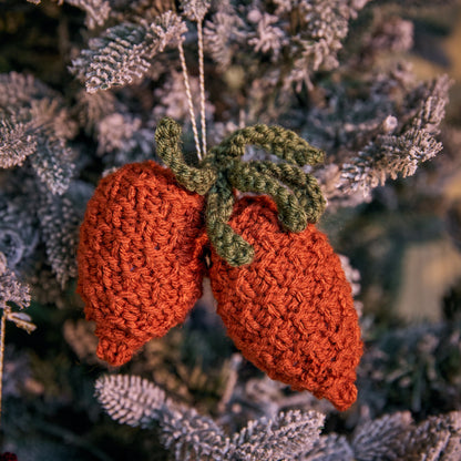 Red Heart Acorn & Pinecone Knit Ornaments Red Heart Acorn & Pinecone Knit Ornaments