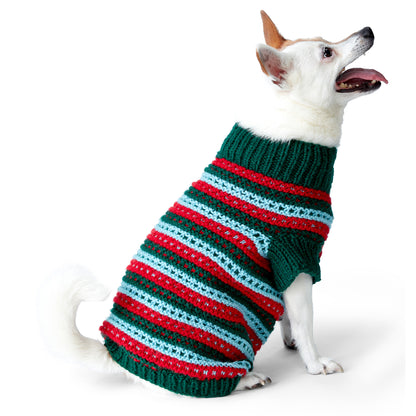 Red Heart Stylish Knit Dog Sweater Red Heart Stylish Knit Dog Sweater