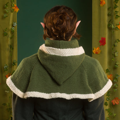 Red Heart Wandering Woods Knit Hood Red Heart Wandering Woods Knit Hood