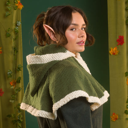 Red Heart Wandering Woods Knit Hood Red Heart Wandering Woods Knit Hood