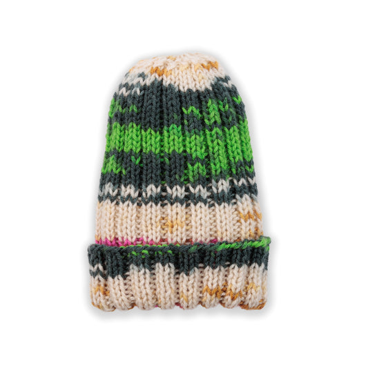 Red Heart Squishy Ribs Knit Hat