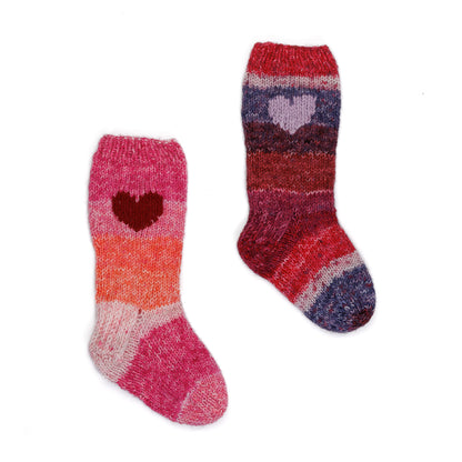 Red Heart Lovely Slouchy Knit House Socks All Variants