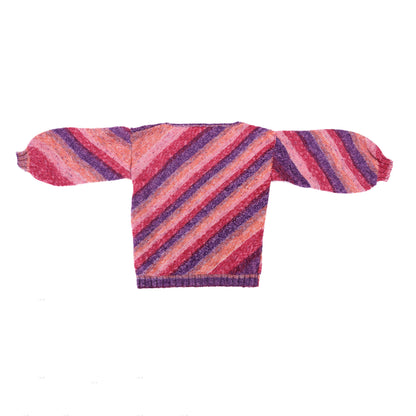 Red Heart Knit Tunic on-a-Bias Red Heart Knit Tunic on-a-Bias