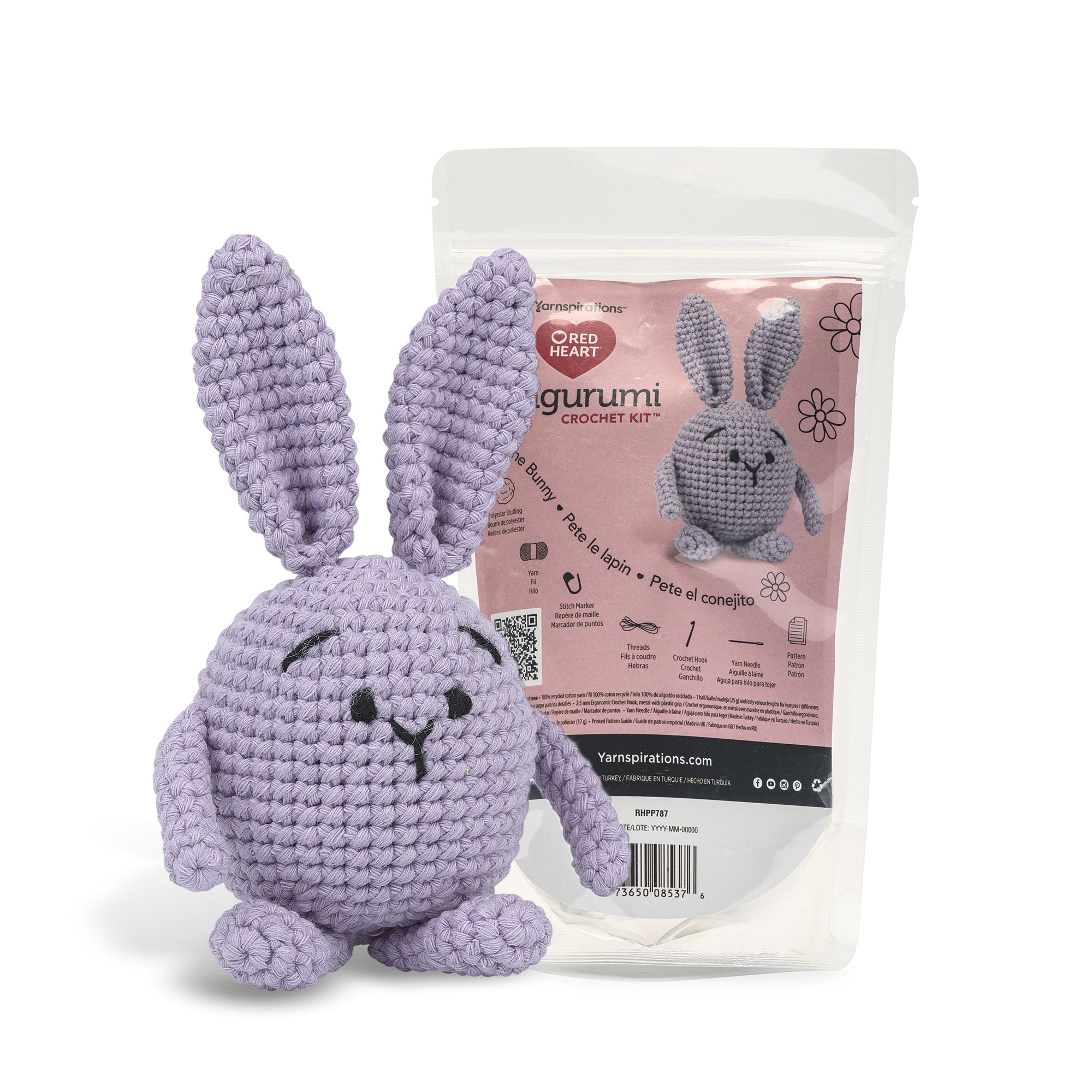Red Heart Amigurumi Crochet Kit | Eddy the Bear | Yarnspirations