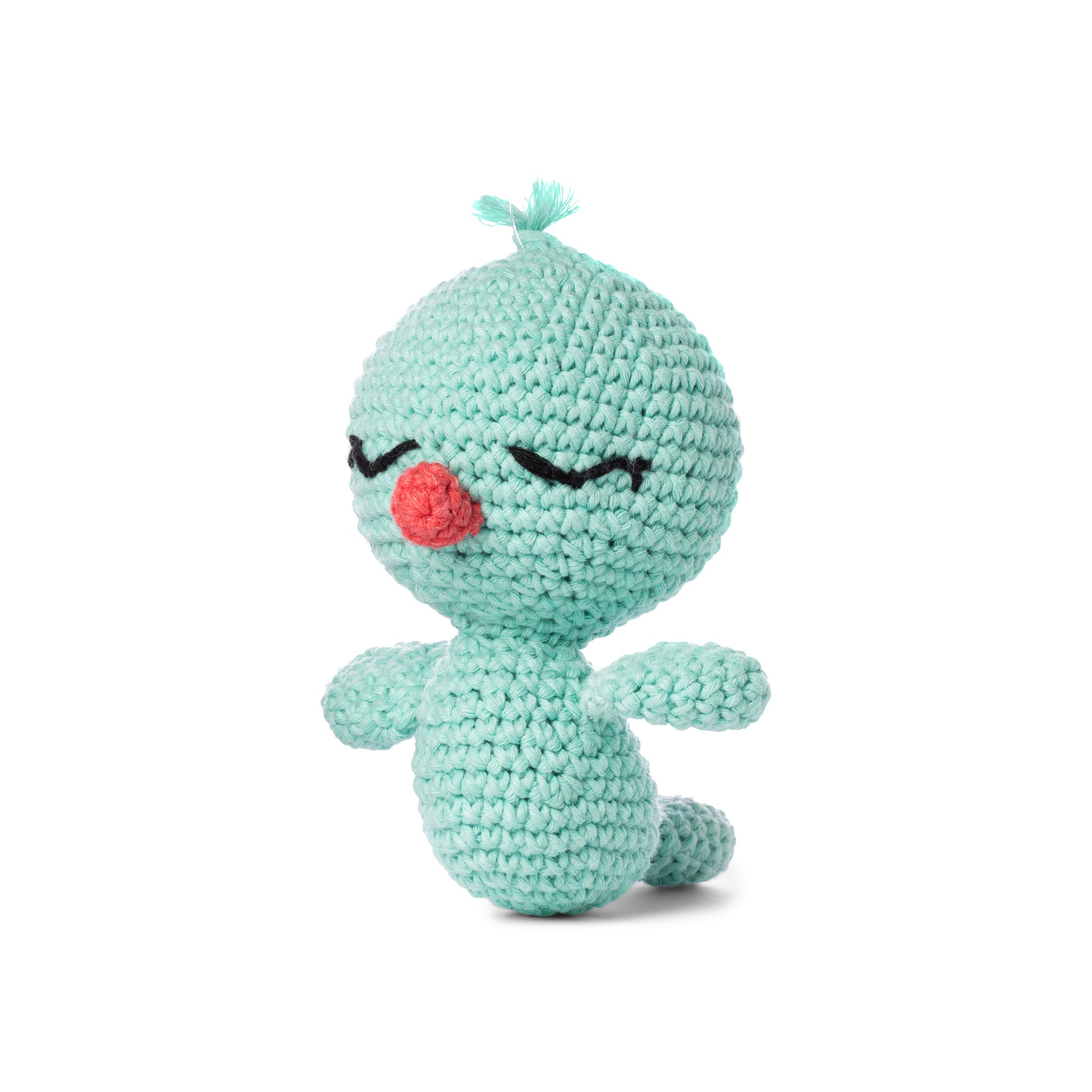 Red Heart Amigurumi Crochet Kit in Nugget The Kitten | Size: 70g/2.5oz | by Yarnspirations